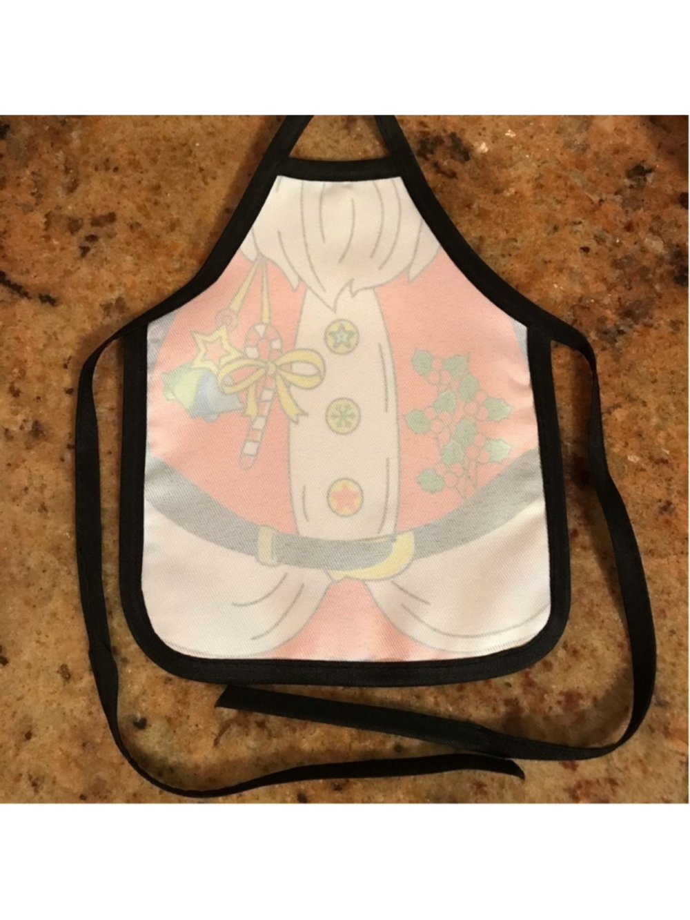 CHRISTMAS WINE APRON - Picture 3 of 3